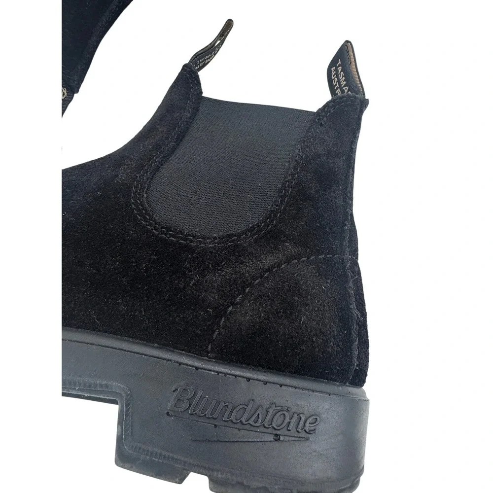 Blundstone #2405 Womens Black Suede Chelsea Boots Water Resistant Ankle Boot